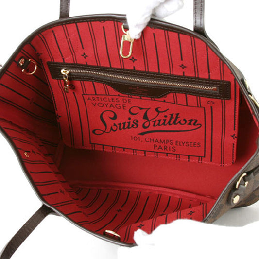 L N51109 Neverfull PM Shoulder Bag Damier Ebene Canvas