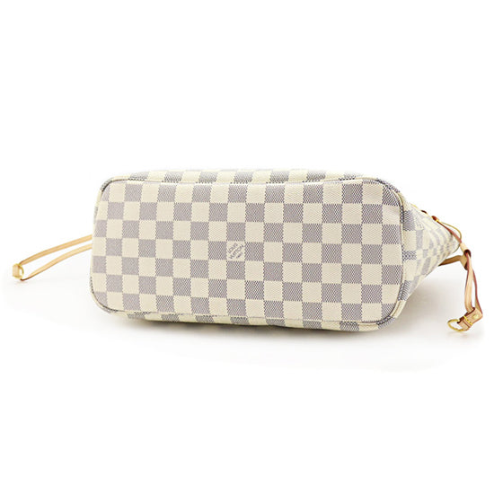 L N51110 Neverfull PM Shoulder Bag Damier Azur Canvas