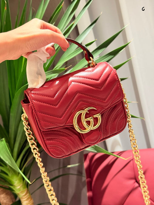 Gg new arrival Marmont bag size: 17 cm