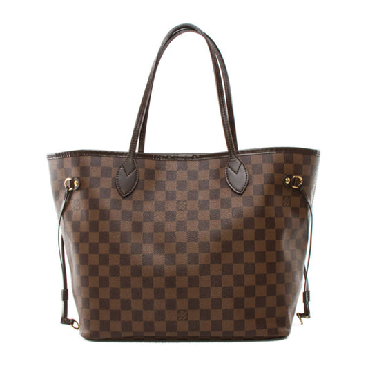 L N51105 Neverfull MM Shoulder Bag Damier Ebene Canvas